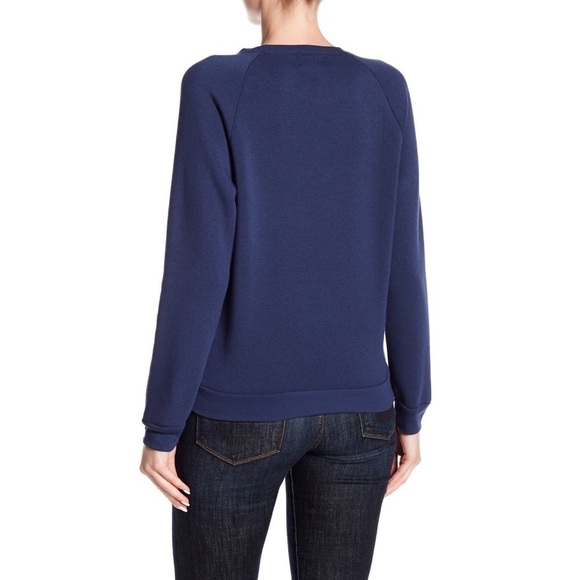 NWOT PST PROJECT SOCIAL T C’est Bon Cutout Sweatshirt L - Picture 2 of 9